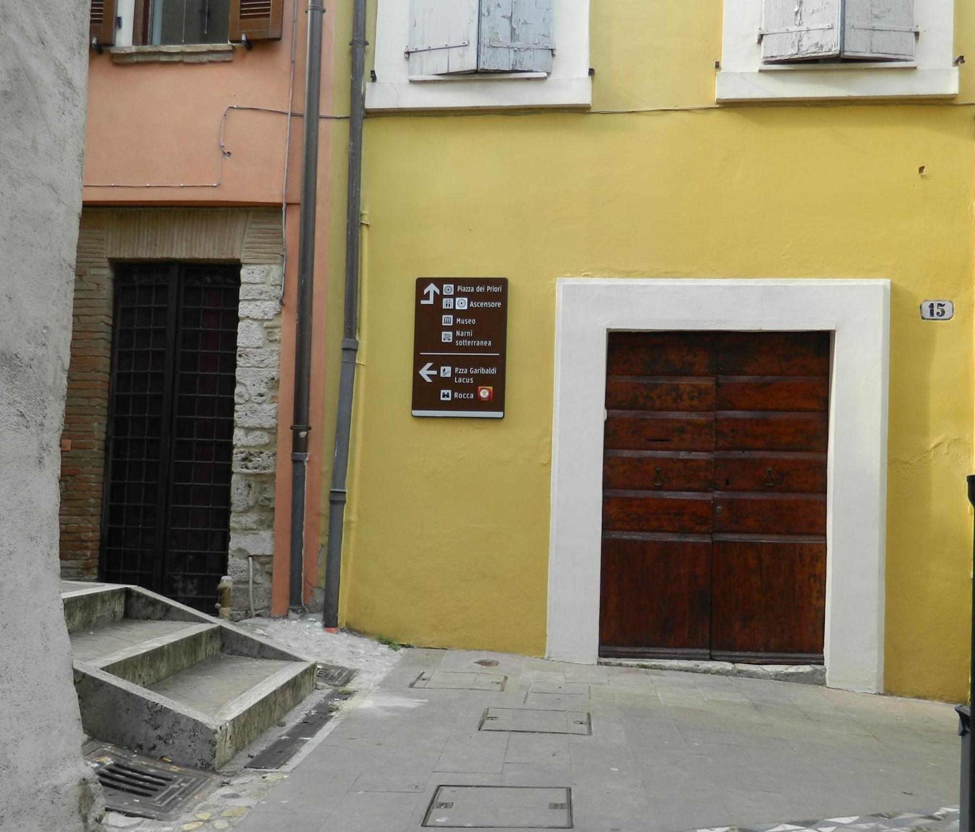 Ferienwohnung Casa Dell'Oliveto "Parcheggio Gratuito" Narni Exterior foto